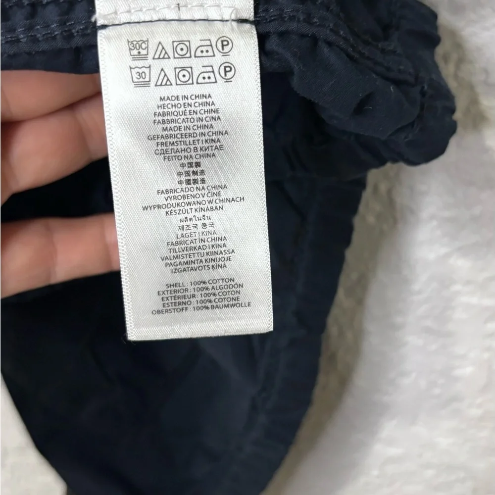 Michael Kors Dark Blue Utility Jacket with Gold Details - Picture 8 of 11